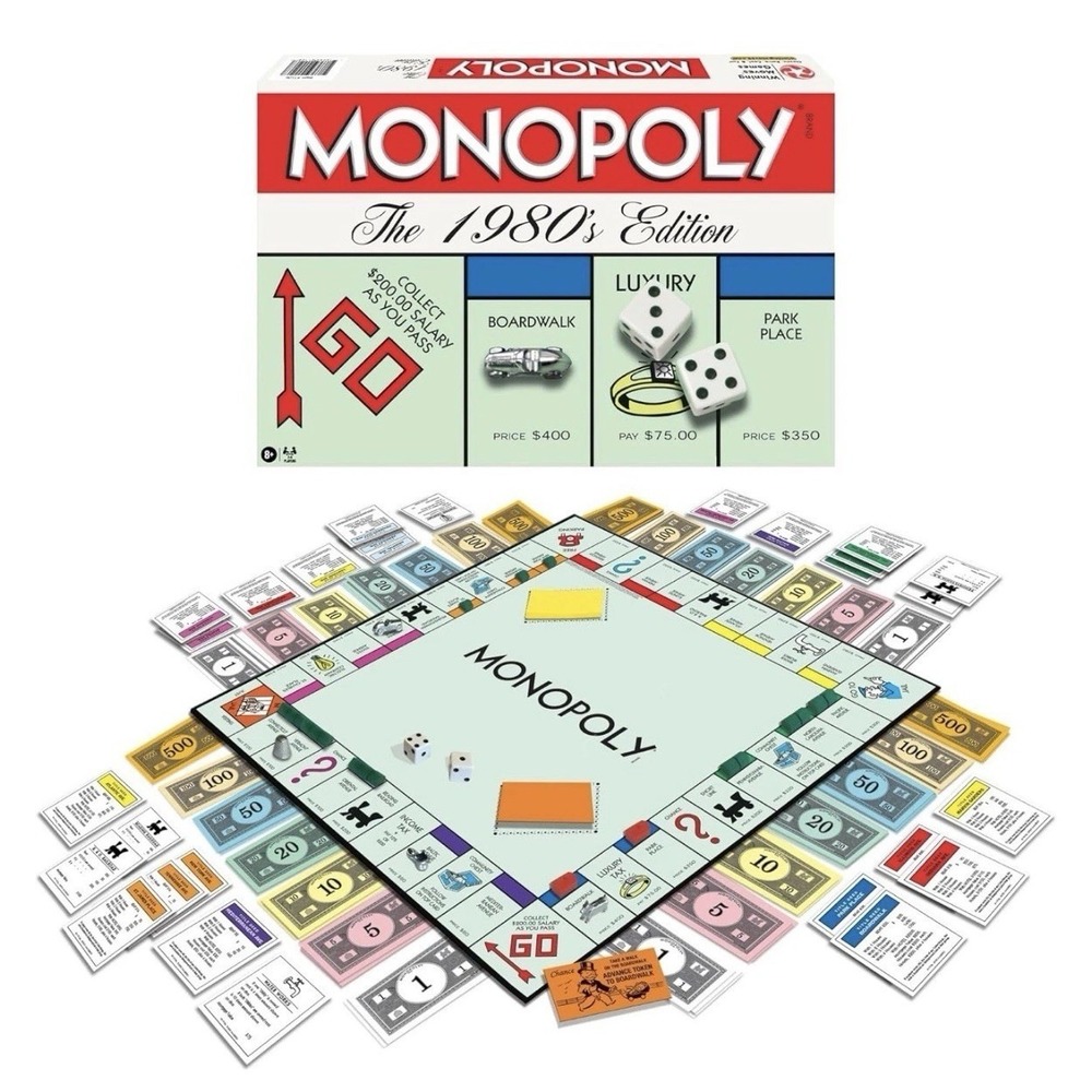 MONOPOLY Game Board 1126 Classic 1980's Edition NEW SEALED‎